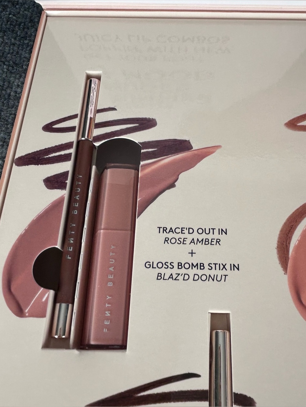 Fenty Beauty PR Vault Box 12 pc Mega Set Juicy Lip Combos ~ Gloss Stix & Liners - Picture 4 of 10